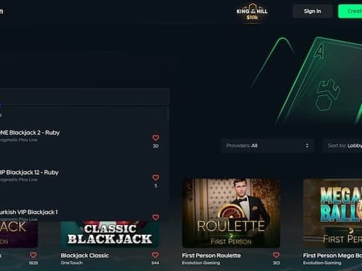 K1 Game Blackjack